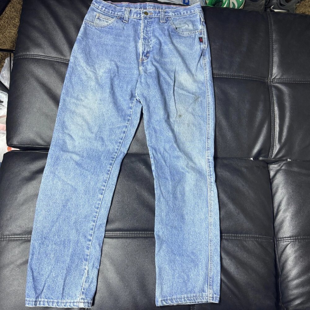 Riverside Westex Indura Men's‎ Straight Jeans Blue Flame Resistant Relaxed Fit